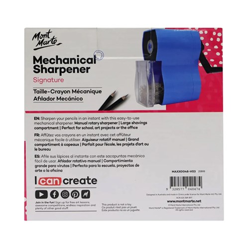 MONT MARTE PENCIL SHARPENER Hand Cranking(1)